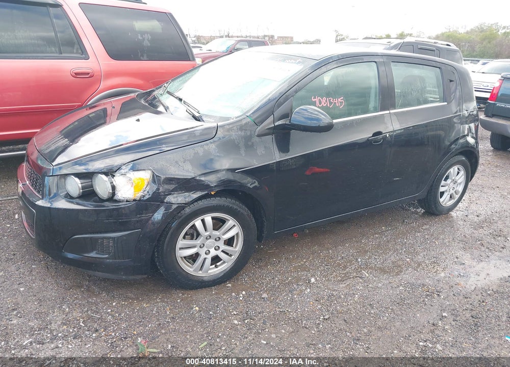 2013 CHEVROLET SONIC LT AUTO VIN: 1G1JC6SH9D4207818