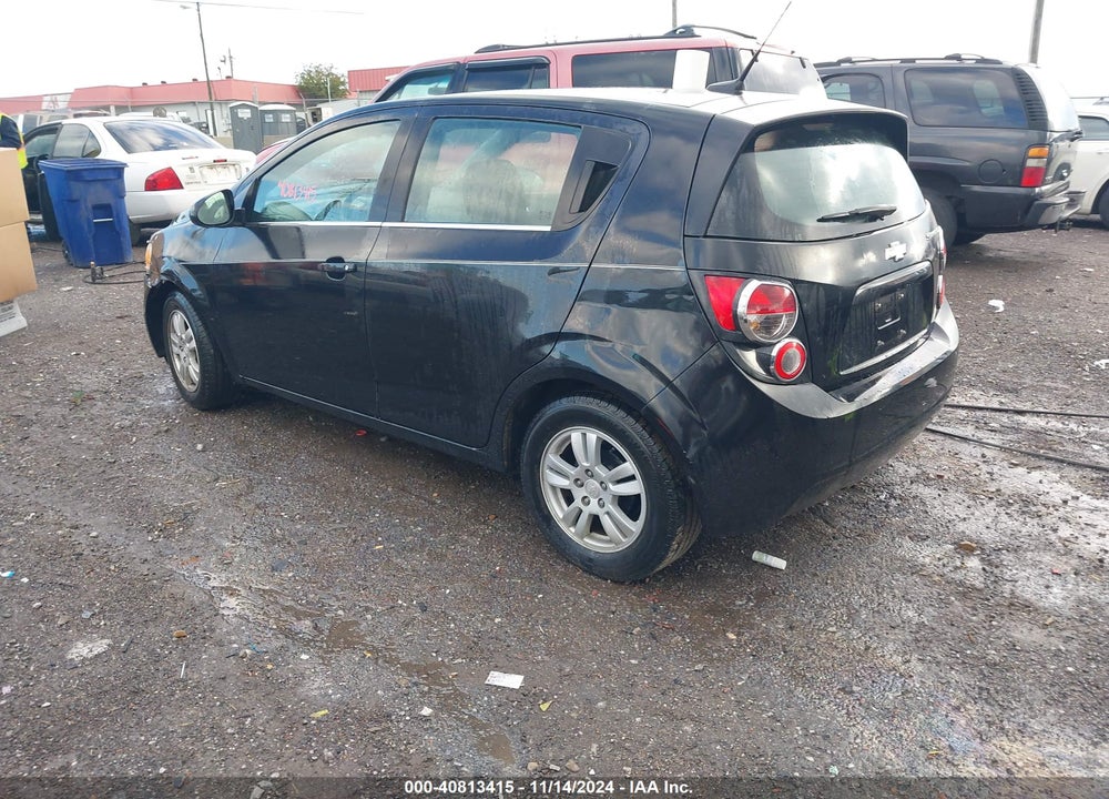 2013 CHEVROLET SONIC LT AUTO VIN: 1G1JC6SH9D4207818