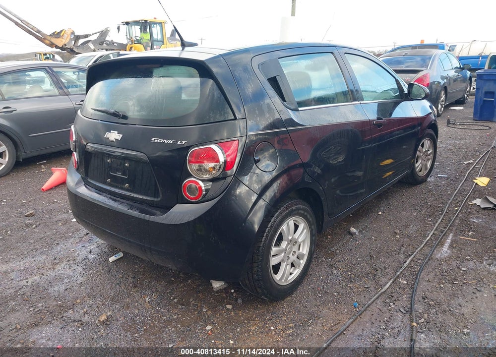 2013 CHEVROLET SONIC LT AUTO VIN: 1G1JC6SH9D4207818