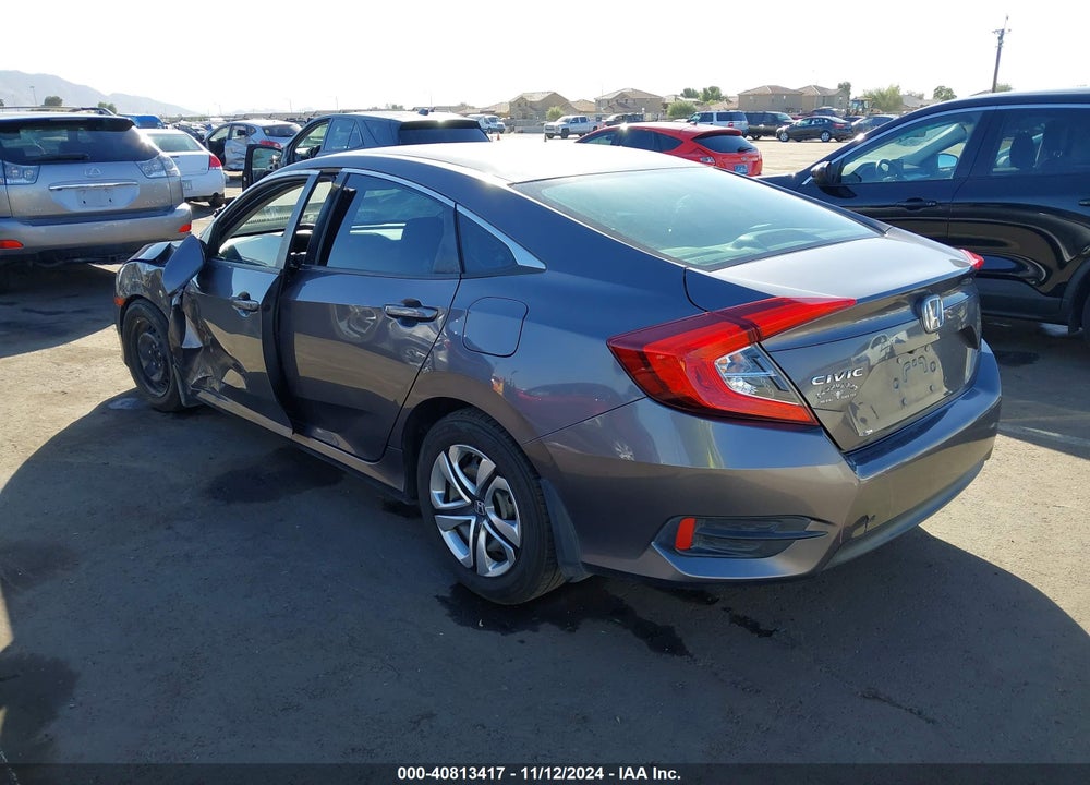 2017 HONDA CIVIC LX VIN: 19XFC2F52HE069386
