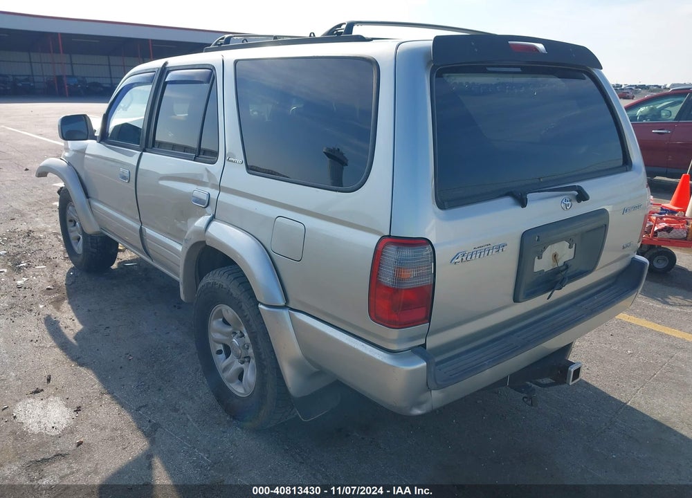 1999 TOYOTA 4RUNNER LIMITED V6 VIN: JT3GN87R0X0096102