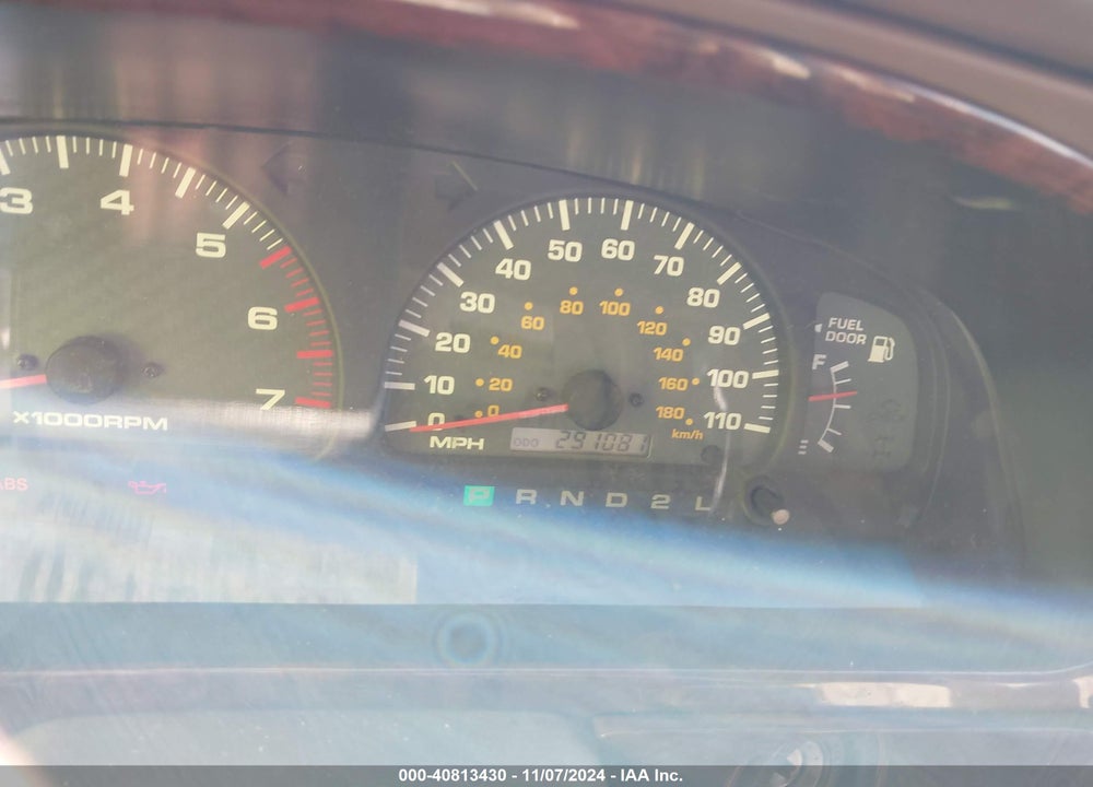 1999 TOYOTA 4RUNNER LIMITED V6 VIN: JT3GN87R0X0096102