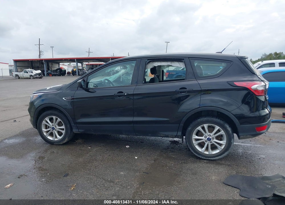 2018 FORD ESCAPE S VIN: 1FMCU0F76JUB96585