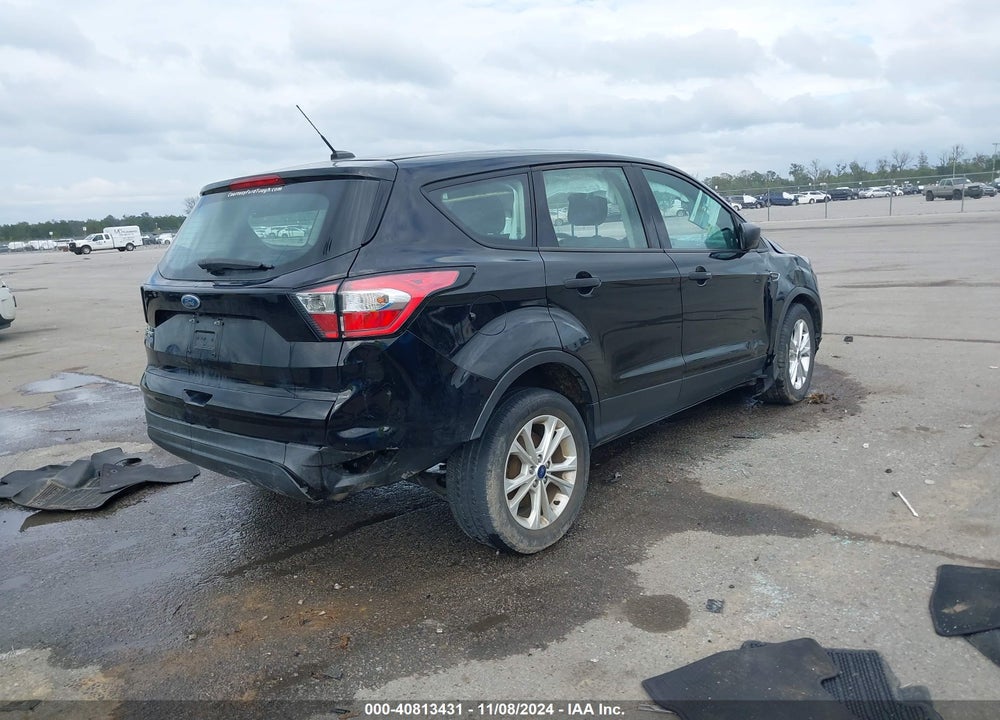 2018 FORD ESCAPE S VIN: 1FMCU0F76JUB96585
