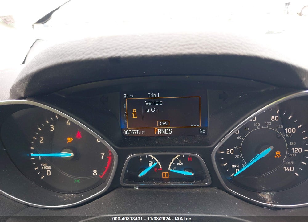 2018 FORD ESCAPE S VIN: 1FMCU0F76JUB96585