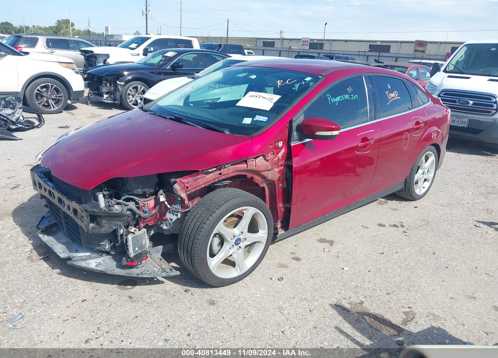 2014 FORD FOCUS TITANIUM VIN: 1FADP3J24EL184076