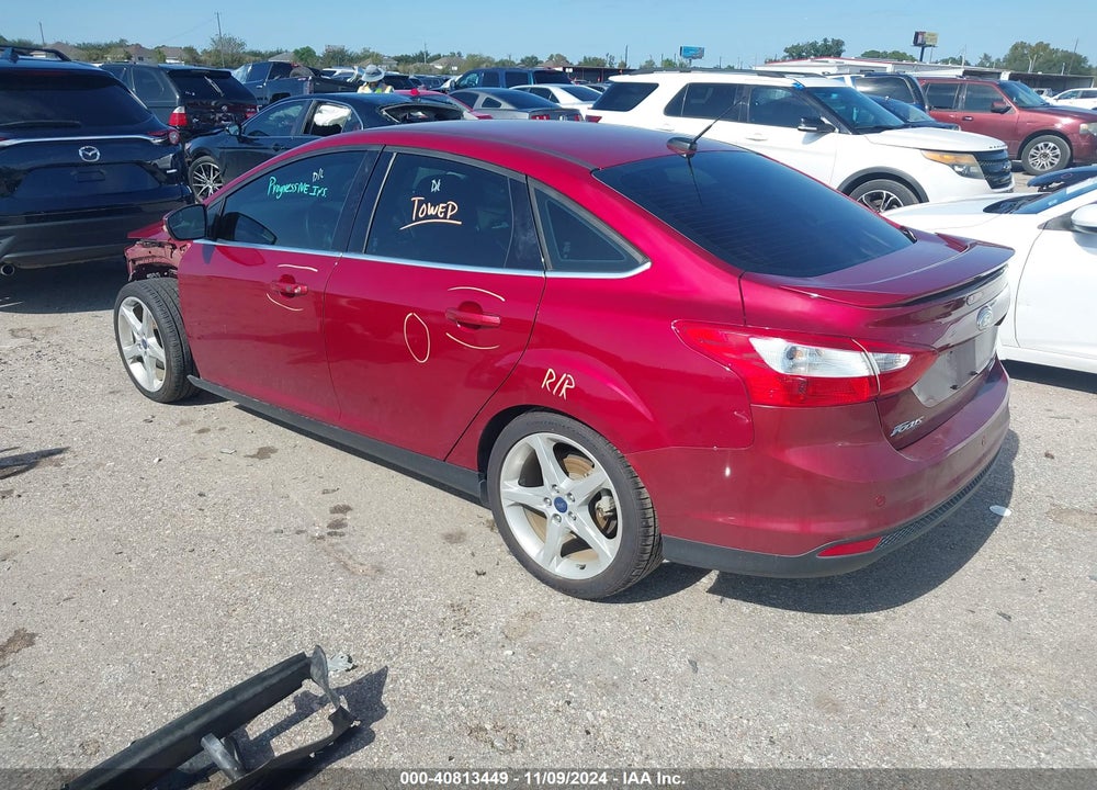 2014 FORD FOCUS TITANIUM VIN: 1FADP3J24EL184076