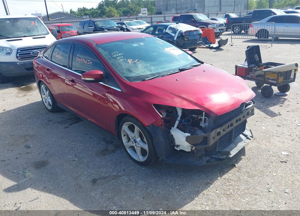2014 FORD FOCUS TITANIUM VIN: 1FADP3J24EL184076