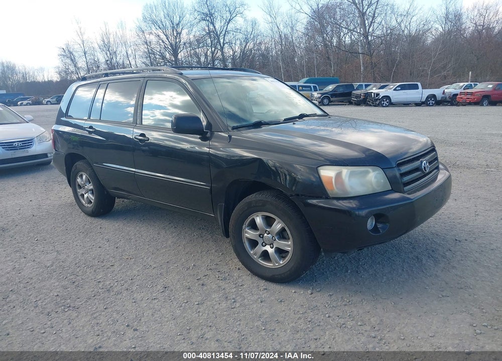 2005 TOYOTA HIGHLANDER V6 VIN: JTEEP21AX50081516