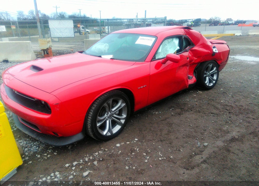 2022 DODGE CHALLENGER R/T VIN: 2C3CDZBT4NH105600