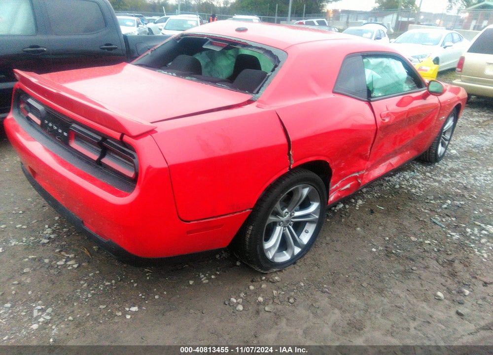 2022 DODGE CHALLENGER R/T VIN: 2C3CDZBT4NH105600