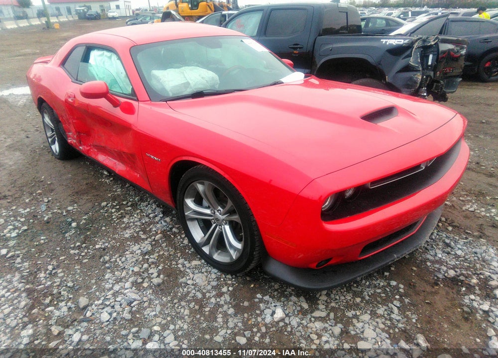 2022 DODGE CHALLENGER R/T VIN: 2C3CDZBT4NH105600