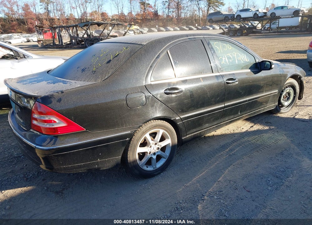 2007 MERCEDES-BENZ C 280 LUXURY 4MATIC VIN: WDBRF92H97F927386