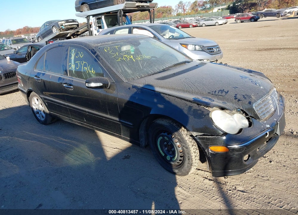 2007 MERCEDES-BENZ C 280 LUXURY 4MATIC VIN: WDBRF92H97F927386
