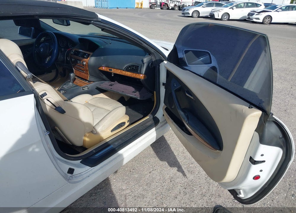 2007 BMW 650I VIN: WBAEK135X7CN83406