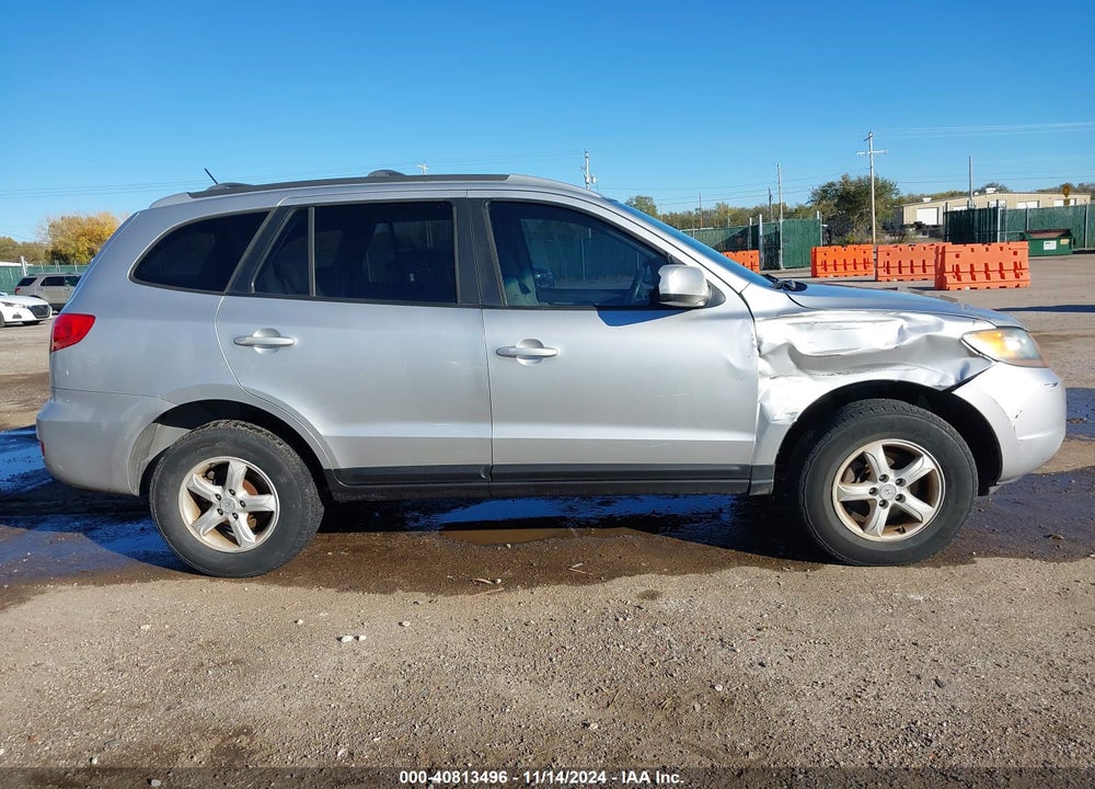 2007 HYUNDAI SANTA FE GLS VIN: 5NMSG73D37H050459