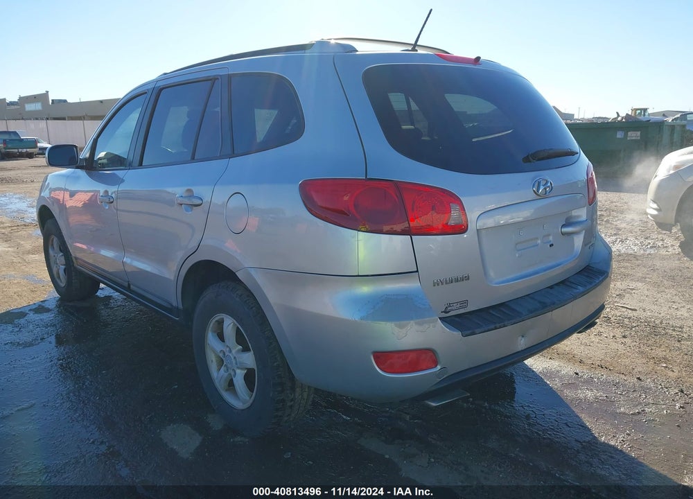 2007 HYUNDAI SANTA FE GLS VIN: 5NMSG73D37H050459