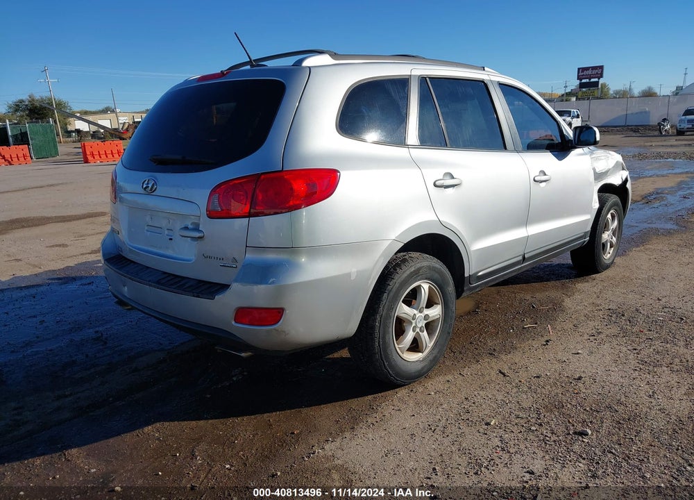 2007 HYUNDAI SANTA FE GLS VIN: 5NMSG73D37H050459