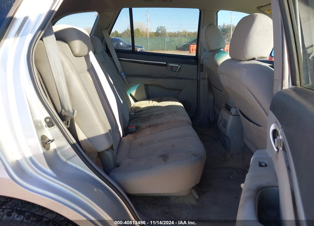2007 HYUNDAI SANTA FE GLS VIN: 5NMSG73D37H050459