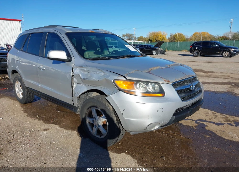 2007 HYUNDAI SANTA FE GLS VIN: 5NMSG73D37H050459