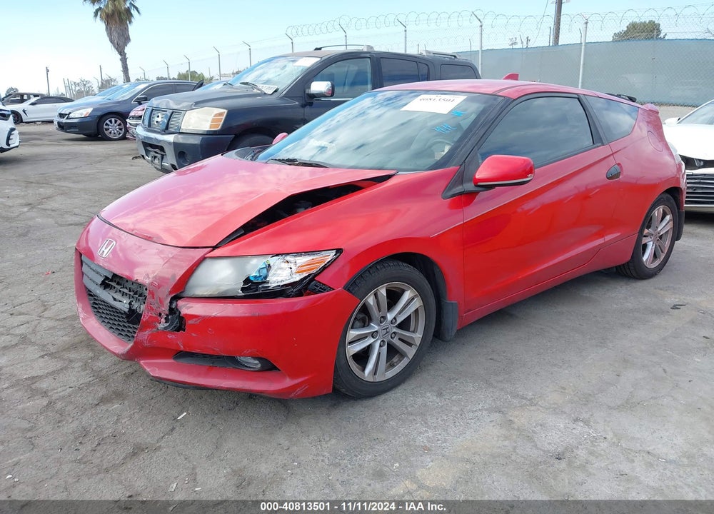 2011 HONDA CR-Z EX VIN: JHMZF1D64BS009378