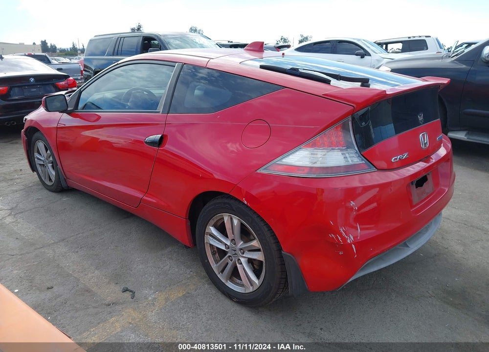 2011 HONDA CR-Z EX VIN: JHMZF1D64BS009378