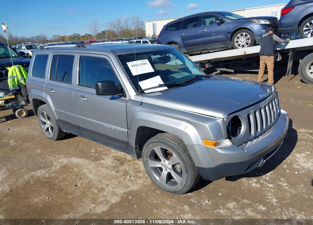 2016 JEEP PATRIOT HIGH ALTITUDE EDITION VIN: 1C4NJPFA5GD582773