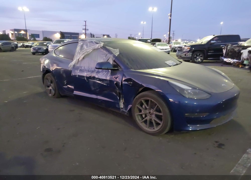 2022 TESLA MODEL 3 LONG RANGE DUAL MOTOR ALL-WHEEL DRIVE VIN: 5YJ3E1EB6NF325811
