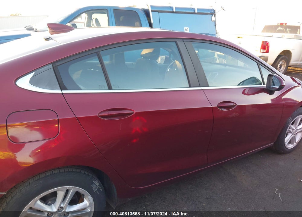 2016 CHEVROLET CRUZE LT AUTO VIN: 1G1BE5SM6G7258802