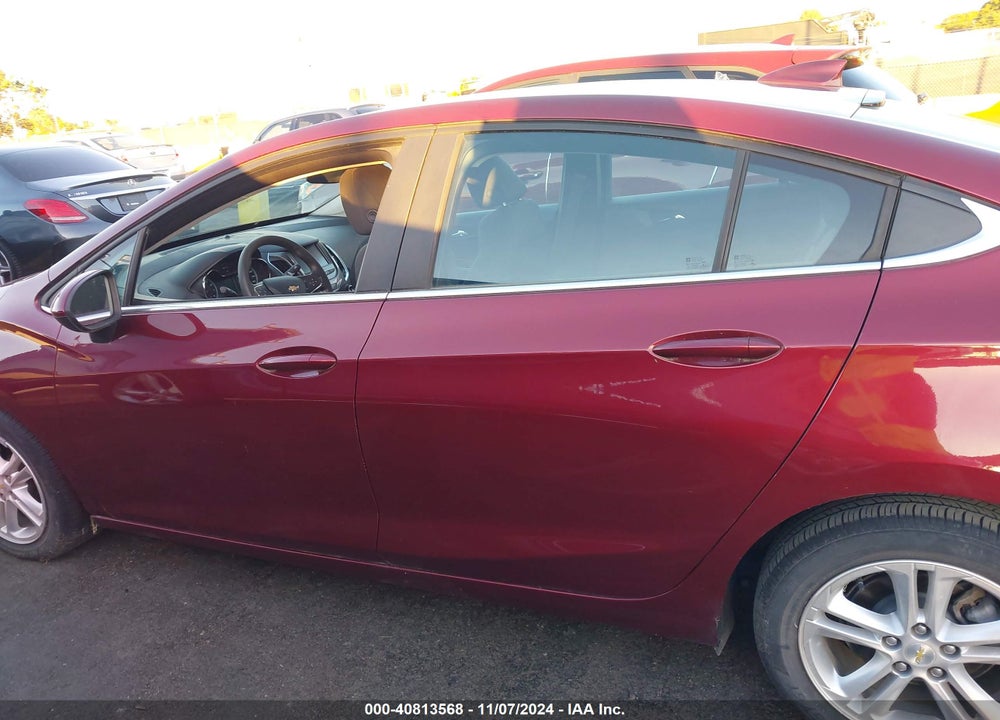 2016 CHEVROLET CRUZE LT AUTO VIN: 1G1BE5SM6G7258802