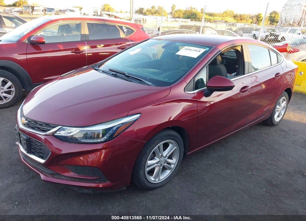 2016 CHEVROLET CRUZE LT AUTO VIN: 1G1BE5SM6G7258802