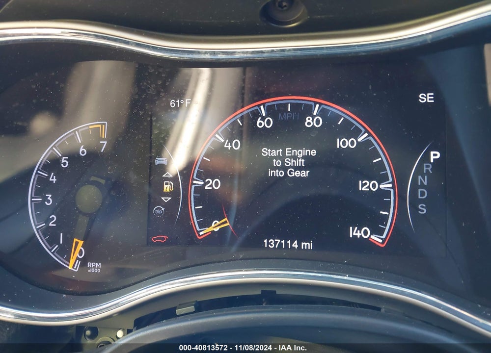 2014 JEEP GRAND CHEROKEE LAREDO VIN: 1C4RJFAG0EC128196