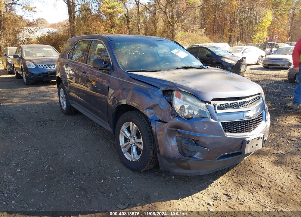 2013 CHEVROLET EQUINOX LS VIN: 2GNALBEK1D6300233