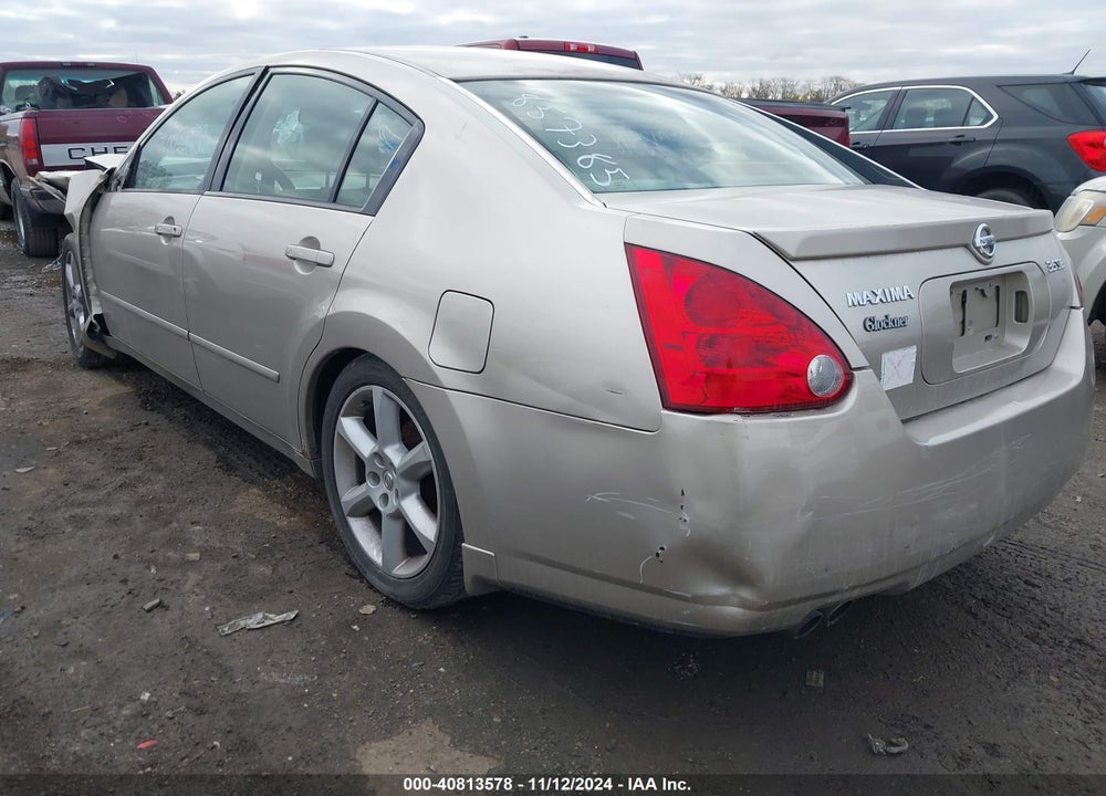 2006 NISSAN MAXIMA 3.5 SE VIN: 1N4BA41E56C857385