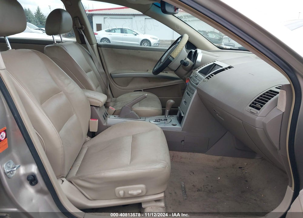 2006 NISSAN MAXIMA 3.5 SE VIN: 1N4BA41E56C857385