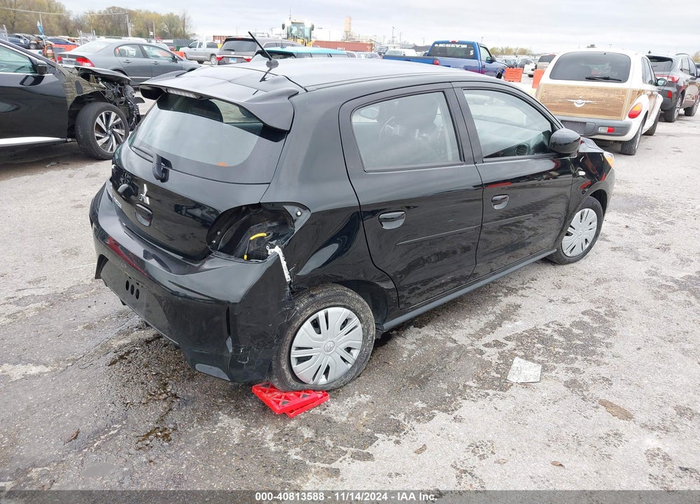 2022 MITSUBISHI MIRAGE VIN: ML32AUHJ4NH009130