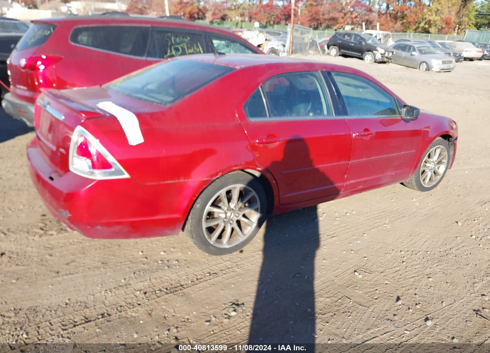2009 FORD FUSION SEL VIN: 3FAHP08Z79R165189