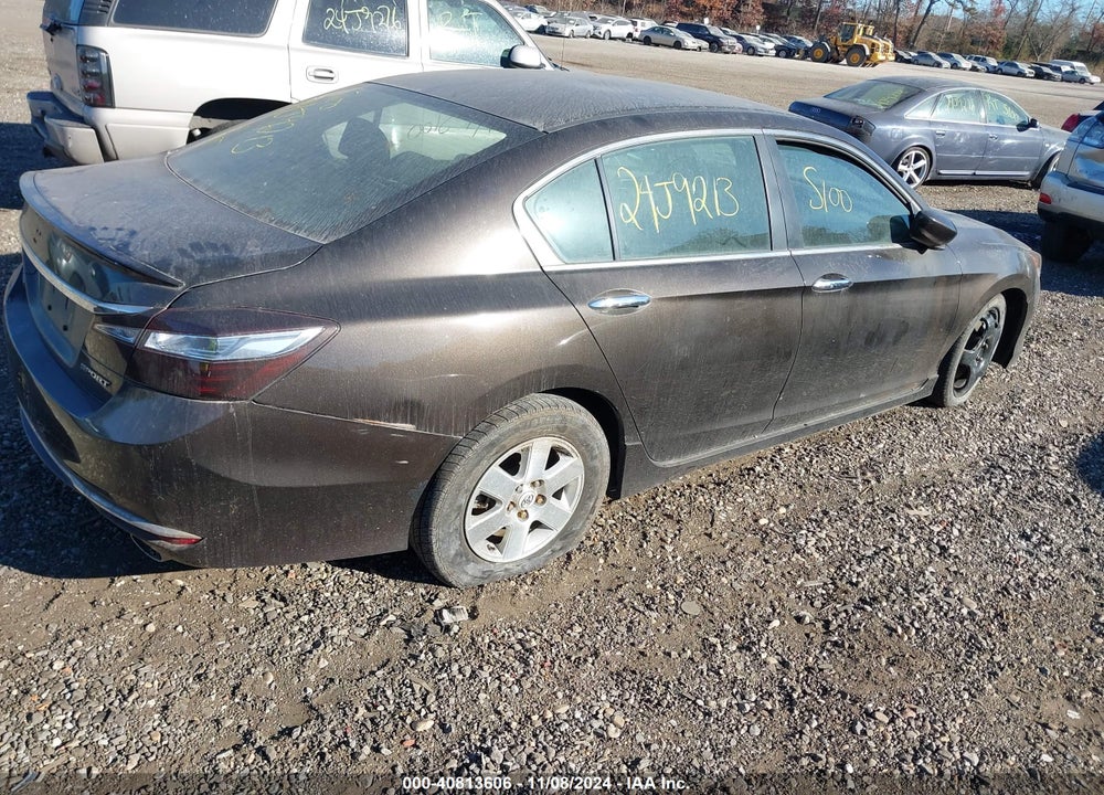2016 HONDA ACCORD SPORT VIN: 1HGCR2F59GA079739