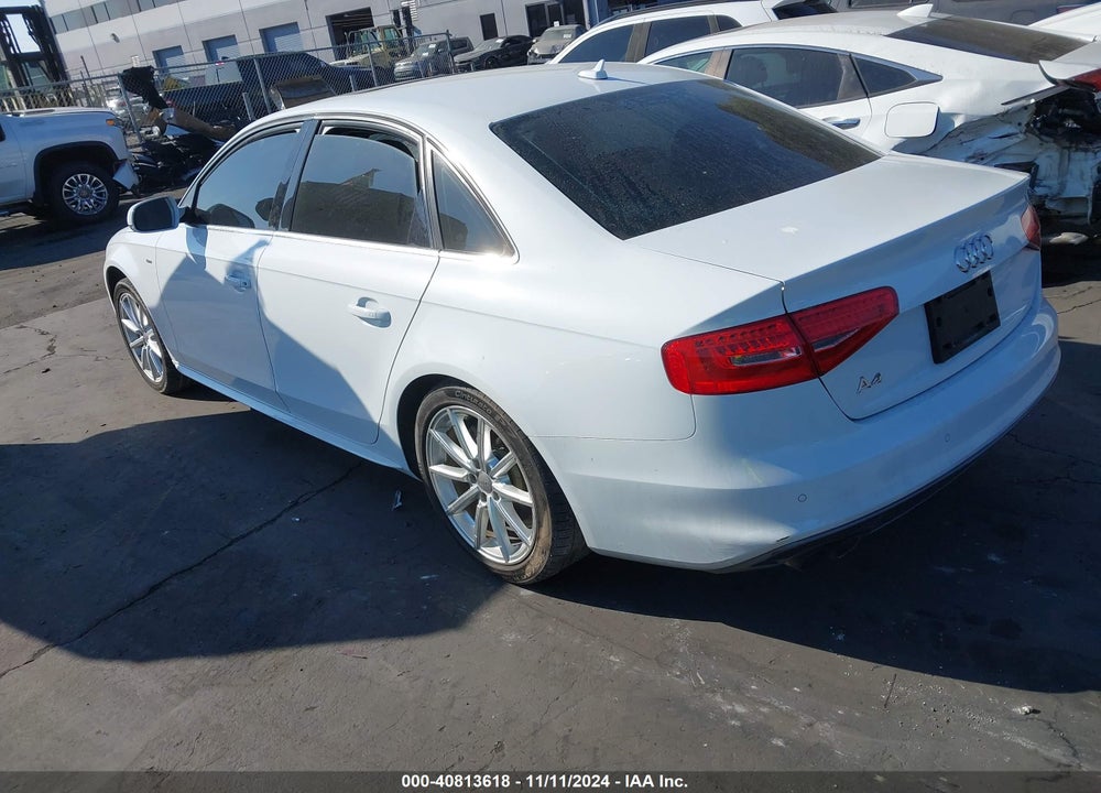 2016 AUDI A4 2.0T PREMIUM VIN: WAUEFAFL1GN004757