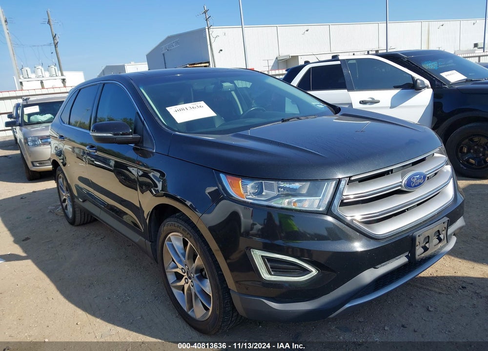 2015 FORD EDGE TITANIUM VIN: 2FMTK3K89FBC41778
