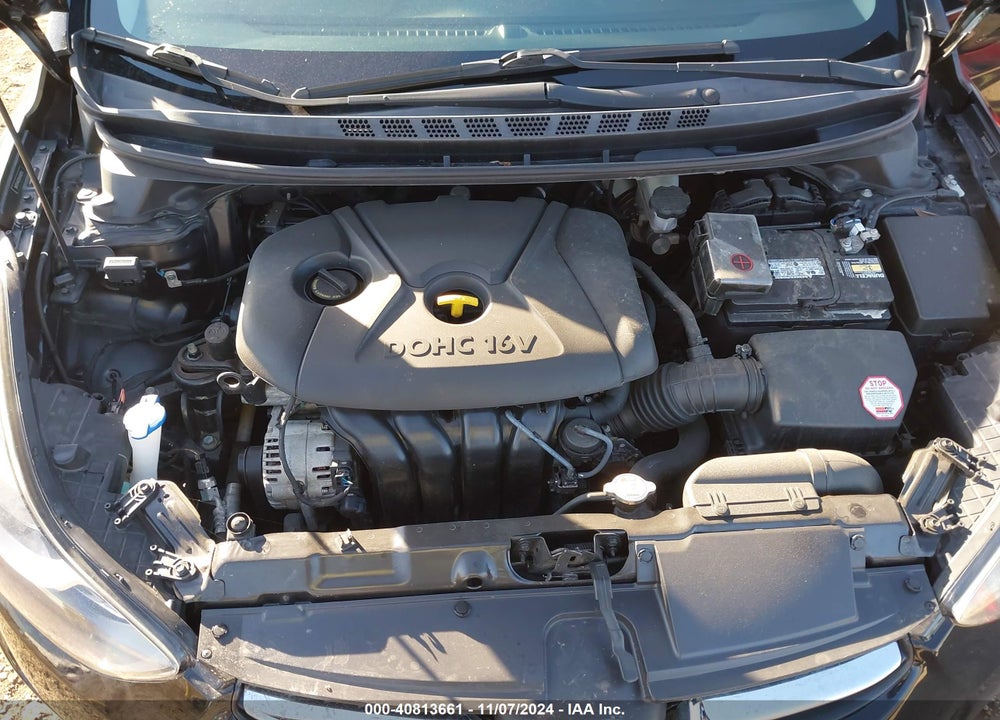 2013 HYUNDAI ELANTRA LIMITED VIN: 5NPDH4AE9DH406816