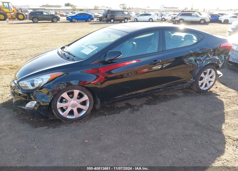 2013 HYUNDAI ELANTRA LIMITED VIN: 5NPDH4AE9DH406816