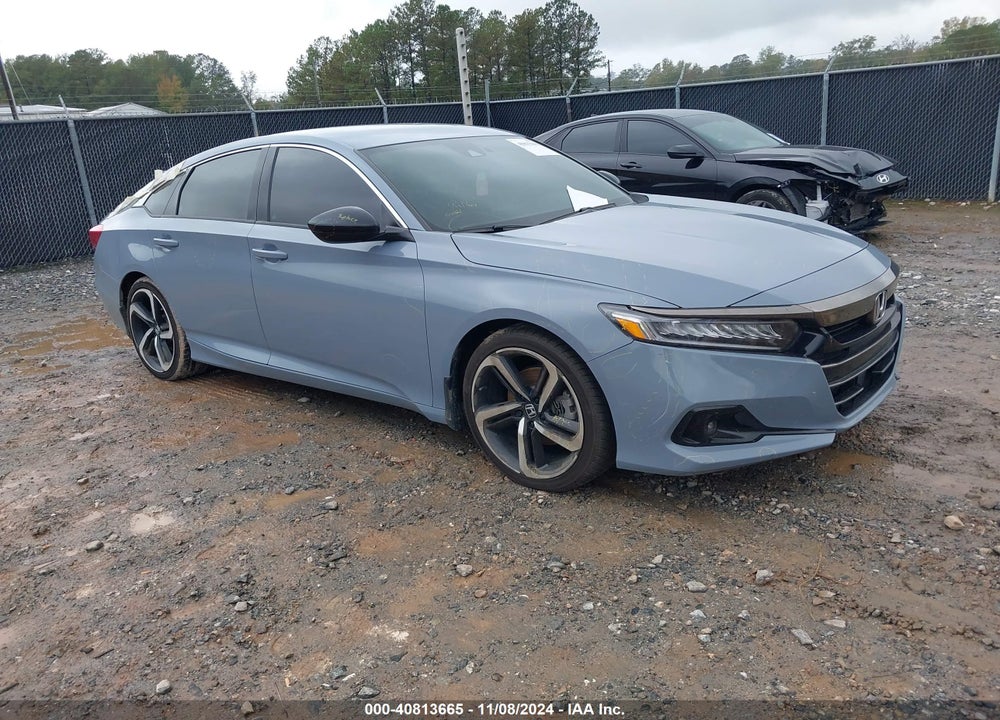 2022 HONDA ACCORD SPORT VIN: 1HGCV1F35NA078511