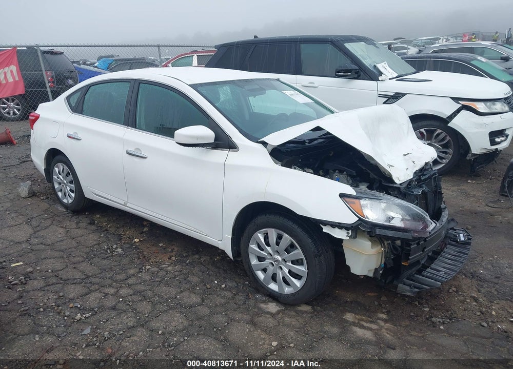 2018 NISSAN SENTRA S VIN: 3N1AB7AP9JY317000