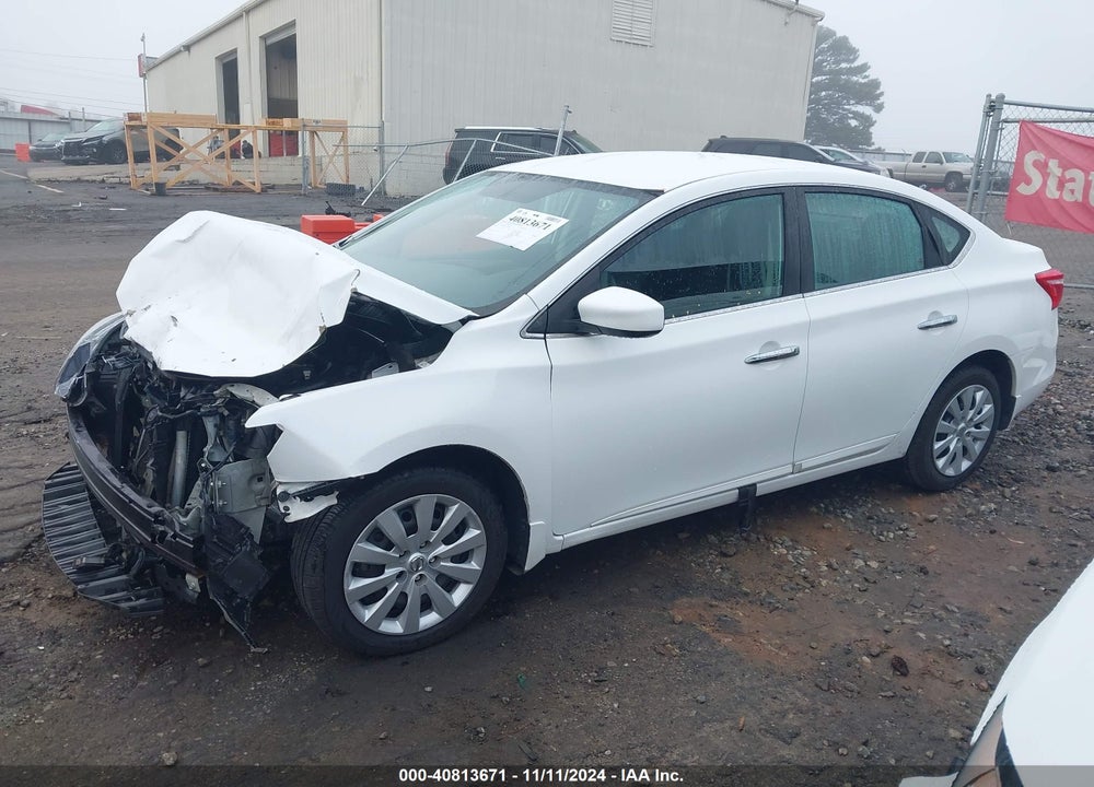 2018 NISSAN SENTRA S VIN: 3N1AB7AP9JY317000