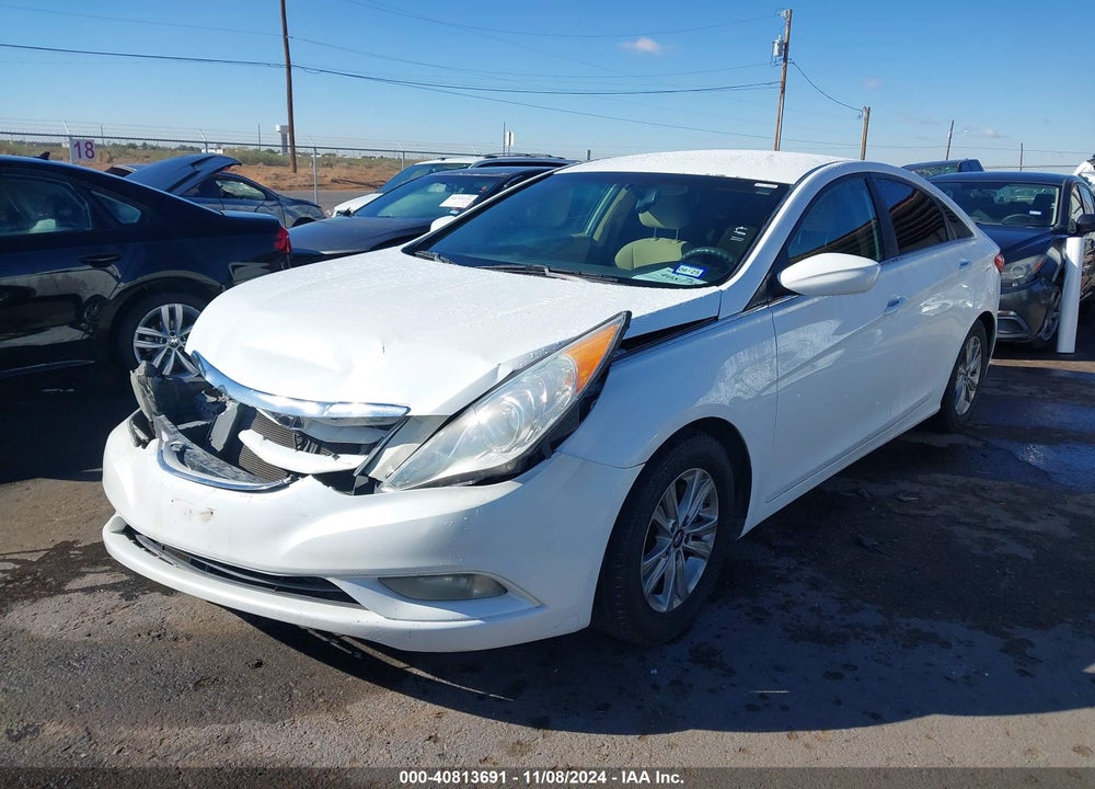 2013 HYUNDAI SONATA GLS VIN: 5NPEB4AC3DH522629