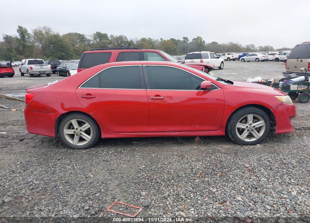 2012 TOYOTA CAMRY SE VIN: 4T1BF1FK3CU588166