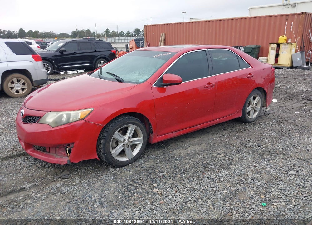 2012 TOYOTA CAMRY SE VIN: 4T1BF1FK3CU588166