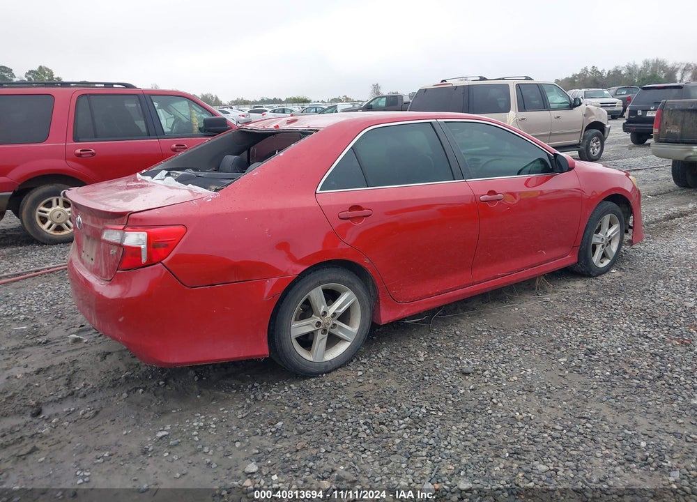 2012 TOYOTA CAMRY SE VIN: 4T1BF1FK3CU588166
