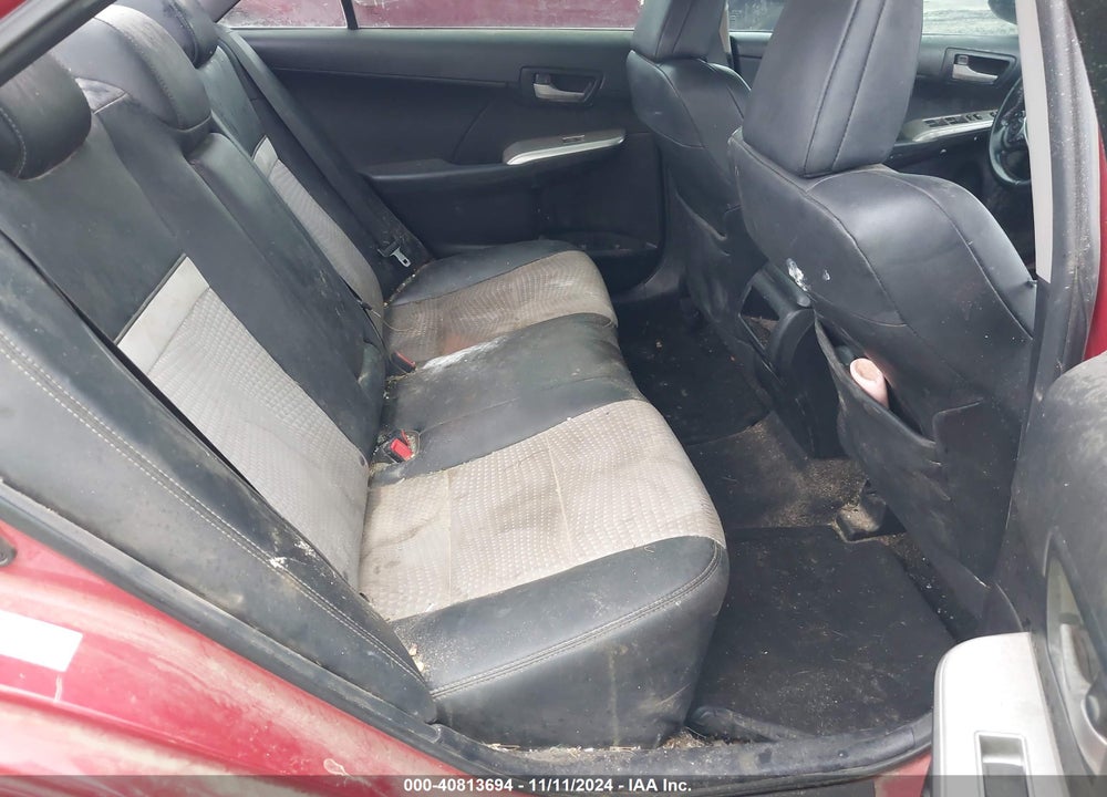 2012 TOYOTA CAMRY SE VIN: 4T1BF1FK3CU588166